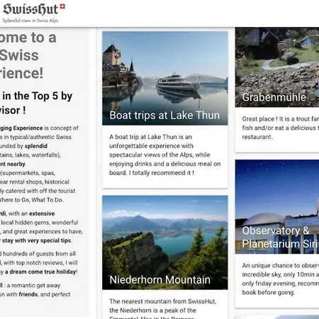 Idyllic Farm With Scenic Views And Concierge By Swisshut * Sigriswil