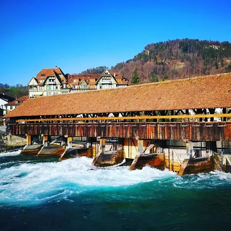 Idyllic Farm With Scenic Views And Concierge By Swisshut Sigriswil